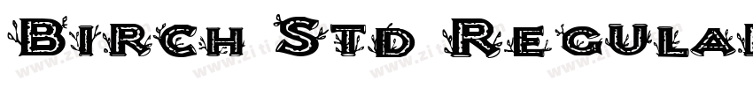 Birch Std Regular字体转换
